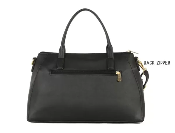 Borsa Lusso Women’s Black Hobo Bag - Image 2